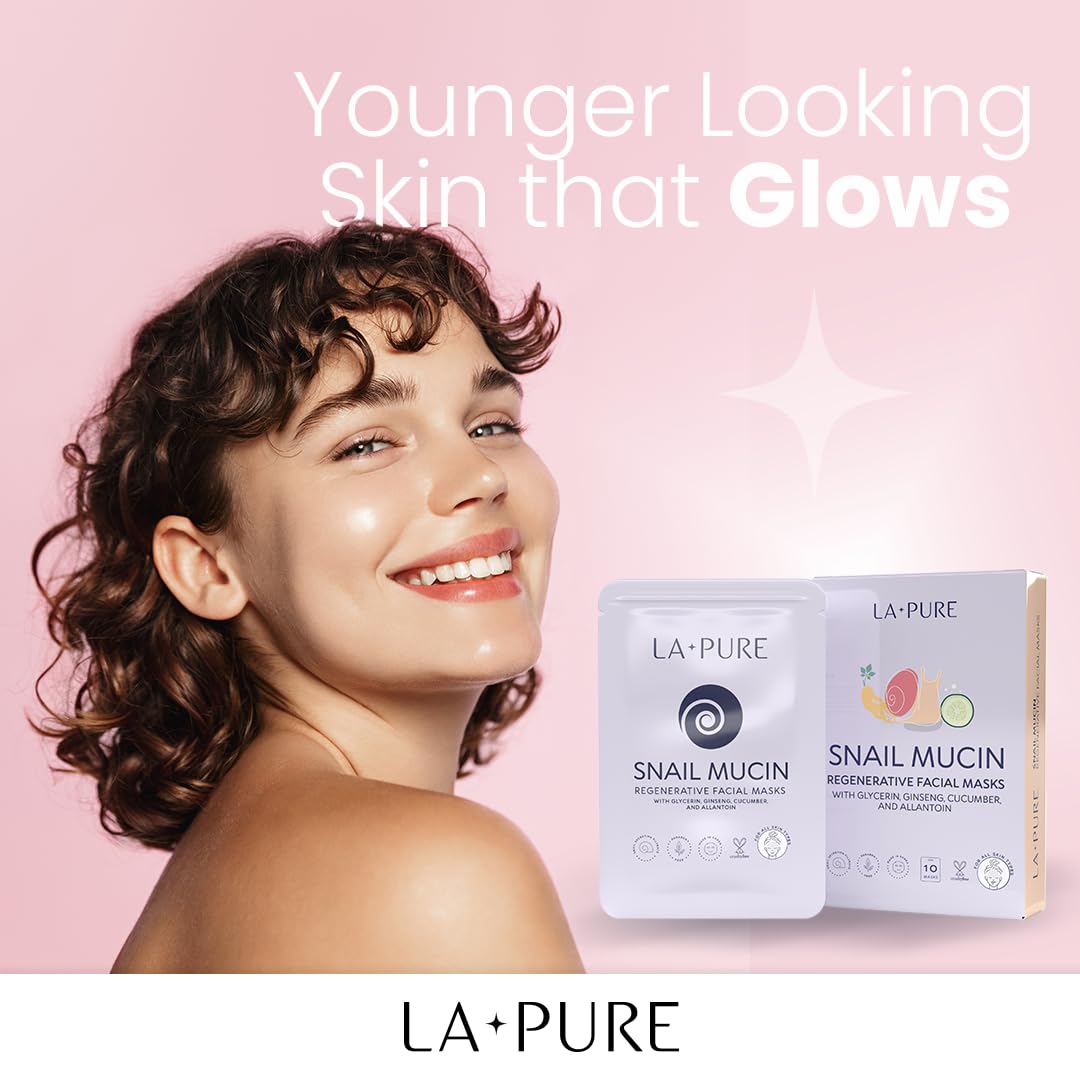 Woman with glowing skin