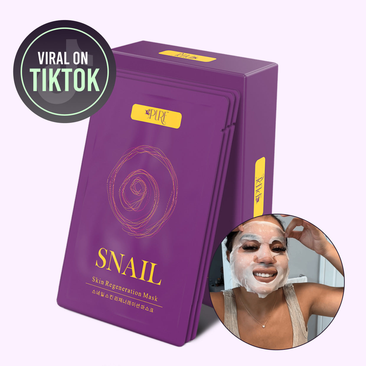 Snail Mucin Face Masks
