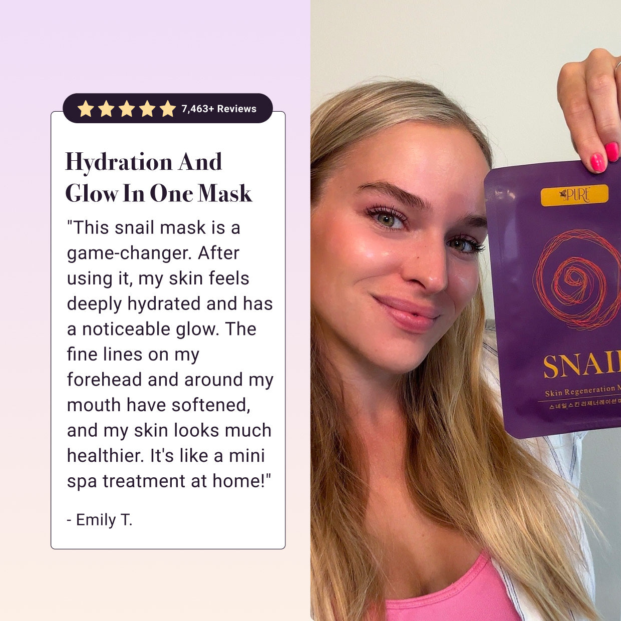 Snail Mucin Face Masks