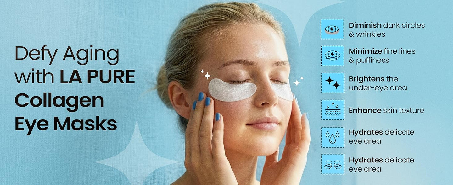 Defy aging with collagen eye masks