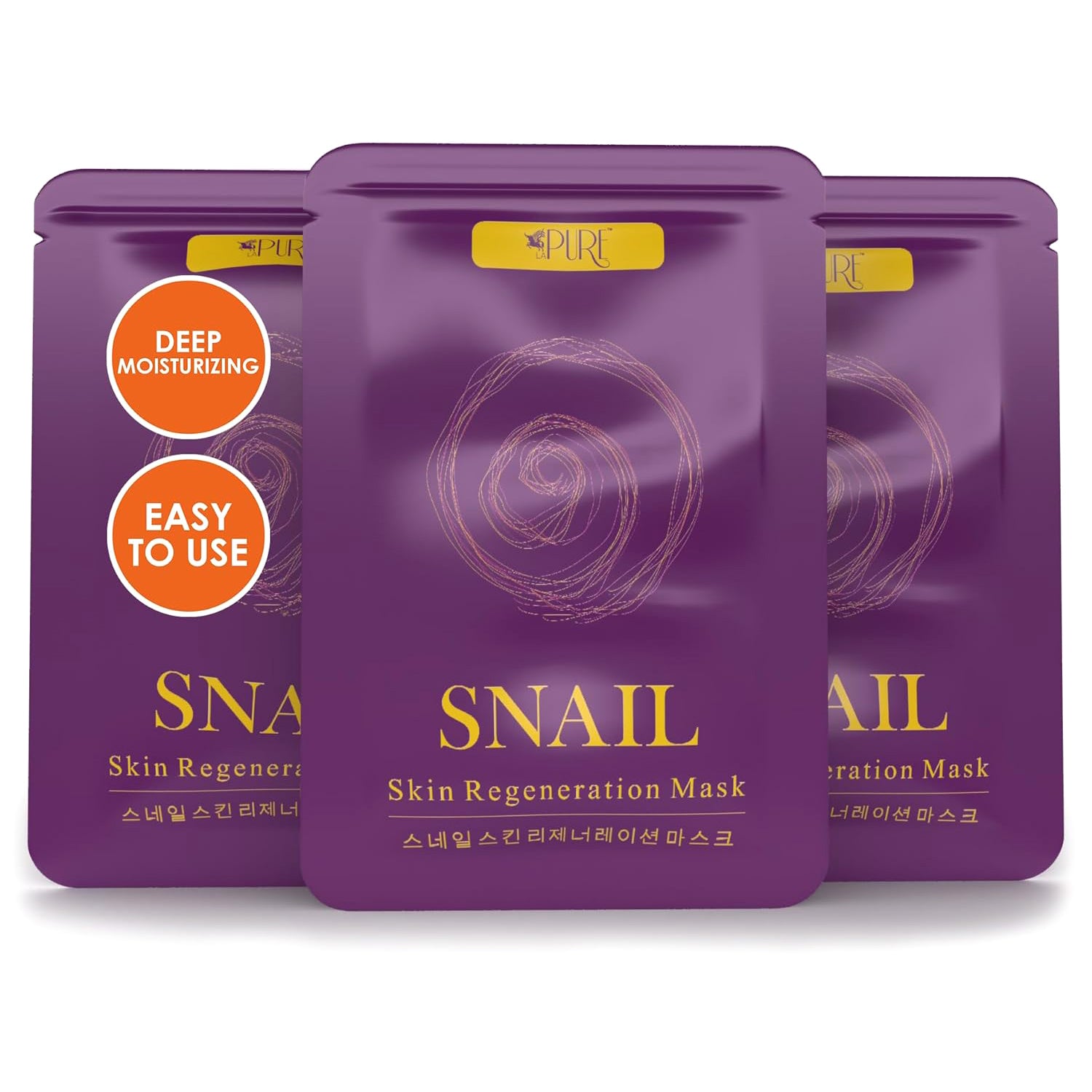 Snail Skin Regeneration Korean Facial Mask